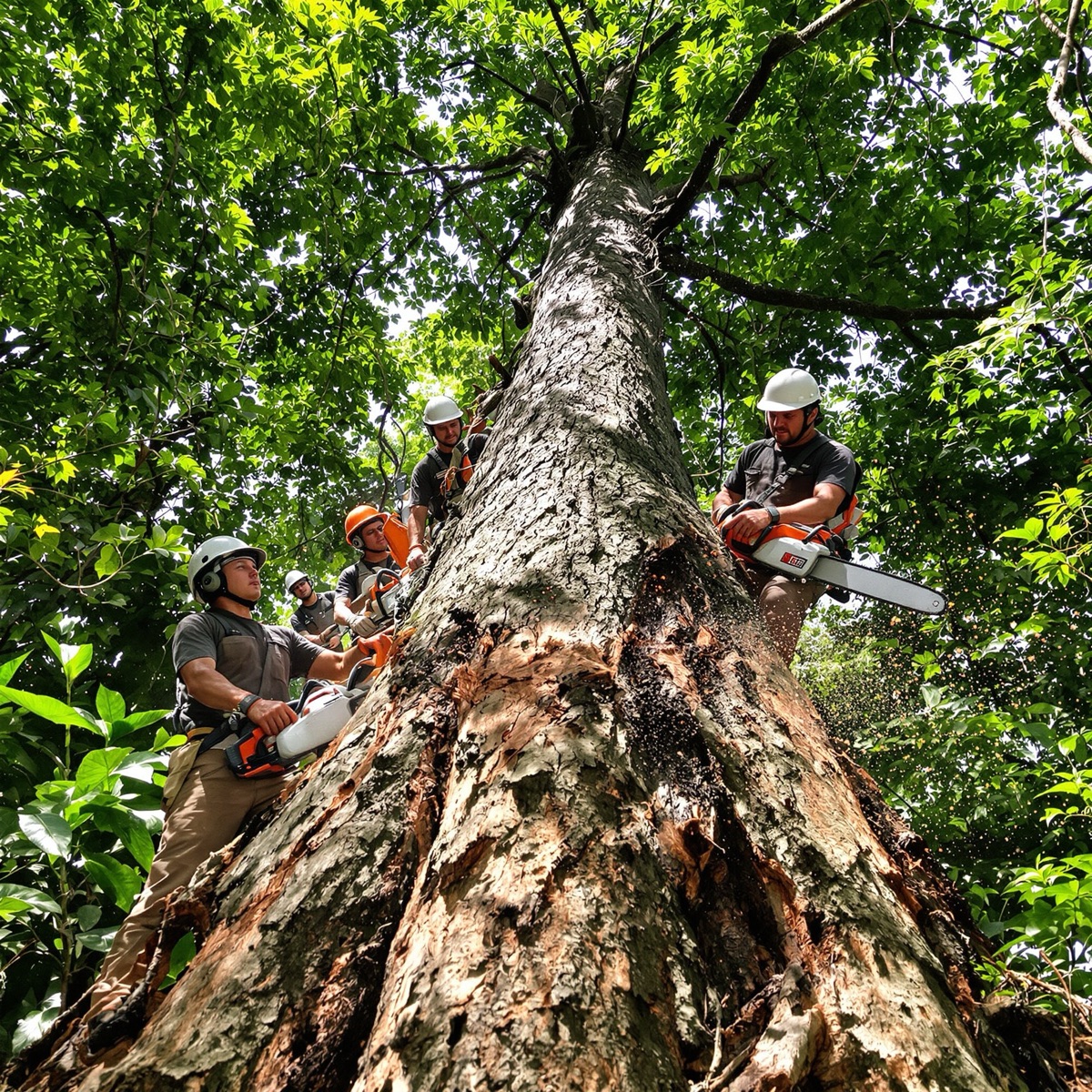 Precision tree cutting service